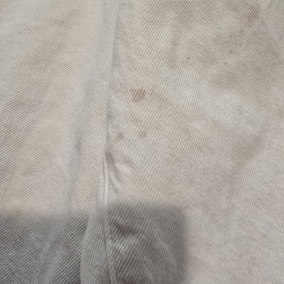 Madewell White Harlow Jean In White cotton Jeans & Denim Size 32 - Picture 4 of 16